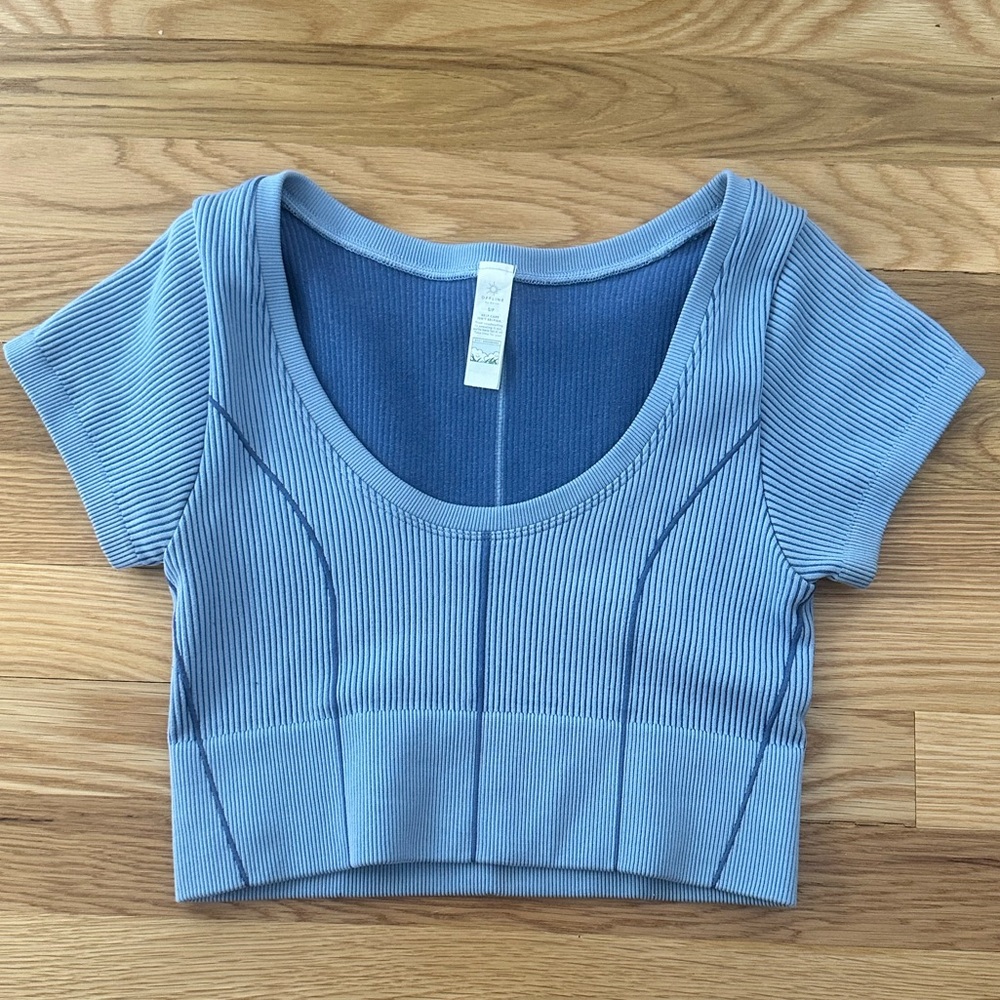Aerie Offline, Size Small Crop Top Tee